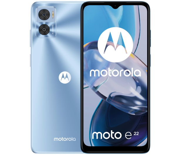 Motorola moto e22 4/64GB Crystal Blue 90Hz - 1080665 - zdjęcie